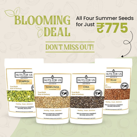 Blooming Deal: All Four Summer Seeds for Just ₹775