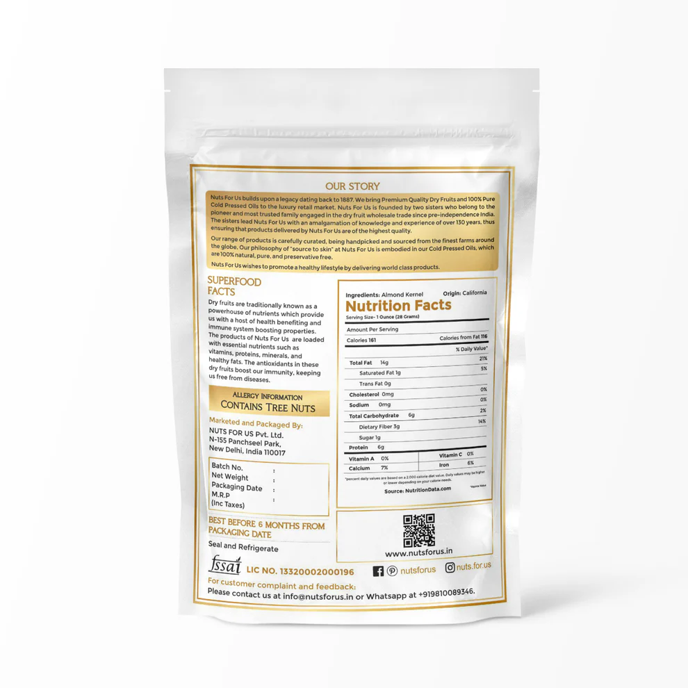 Premium California Almonds – Fresh, Crunchy & Naturally Sweet back