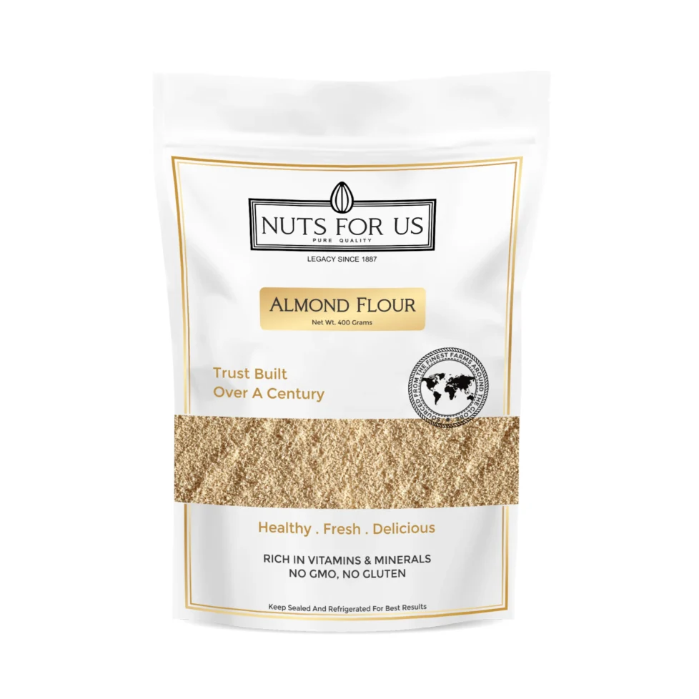 Nuts For Us Unblanched Almond Flour 400gm