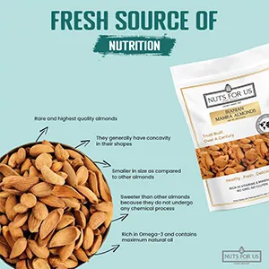 Mamra Almonds Combo Pack – 2 × 500g Premium Mamra Almonds | Nuts For Us - Image 5